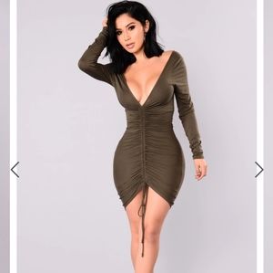 Off the shoulder dress